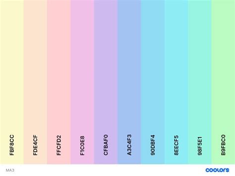 Pastels moodboard | Color palette design, Pastel colour palette, Hex ...