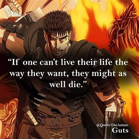 Berserk | Guts | Berserk quotes, Berserk, Guts quotes