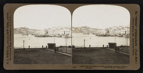 The river and town from the bridge approach, Oporto | Library of Congress