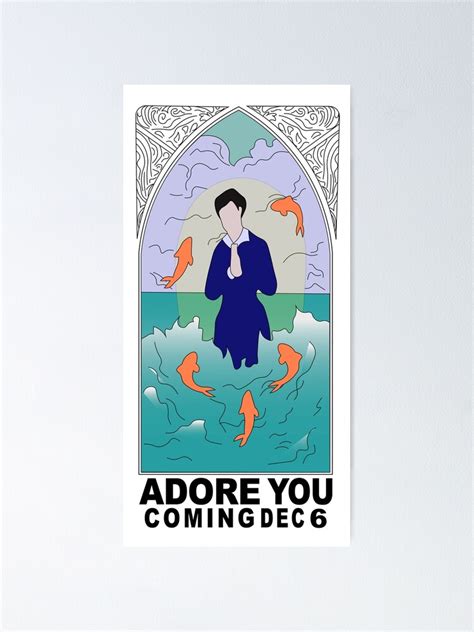 "adore you." Poster by ammies-art-shop | Redbubble