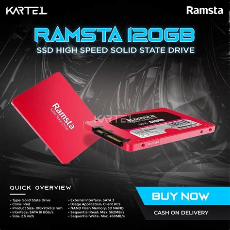 RAMSTA Solid State Drive 128gb (SSD 128Gb) | Shopee Philippines