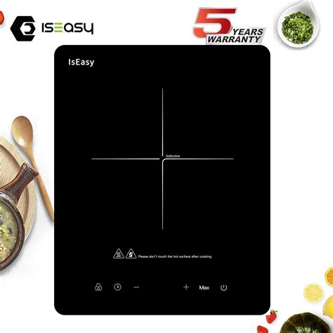 1/2/4/5 Zone Electric Induction Hob Built-in Cooktop Touch Control ...