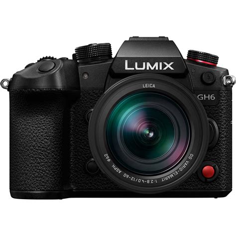 Panasonic Lumix GH6 Mirrorless Camera with 12-60mm DC-GH6LK B&H