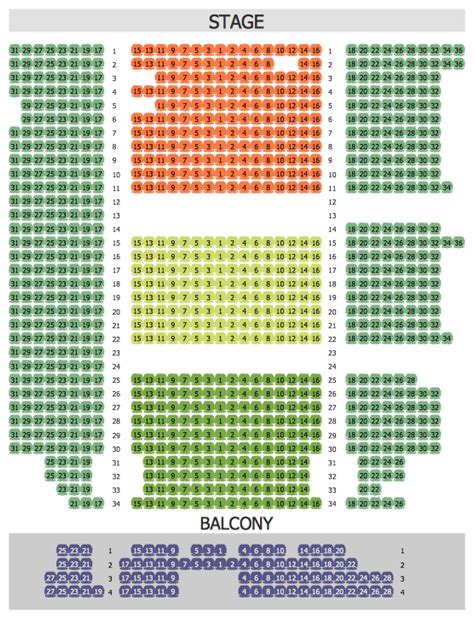 Philharmonic Hall Seating Plan | Seating plan, How to plan, Seating ...