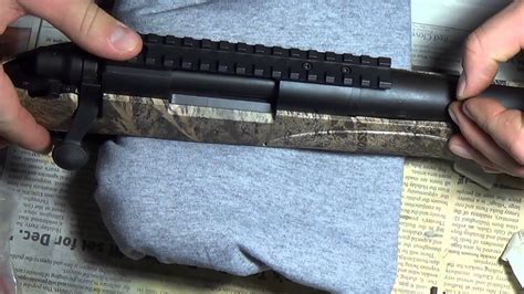 "Remington 700 Long Range Build" Part 1: TPS Scope Base install - YouTube