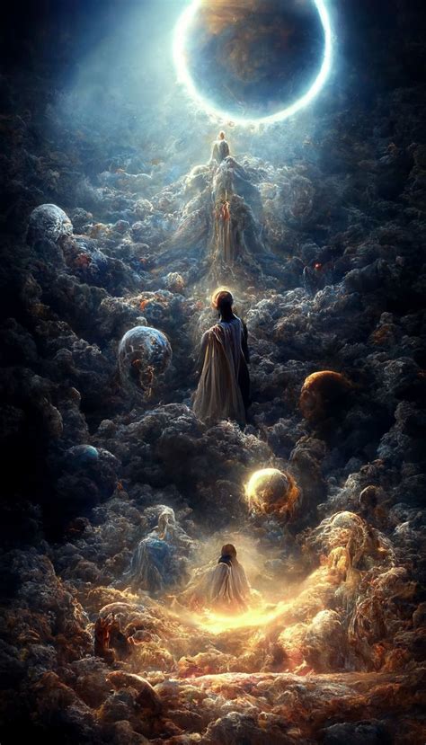 Genesis 2:1 | Heaven art, Fantasy wall art, Fantasy art landscapes