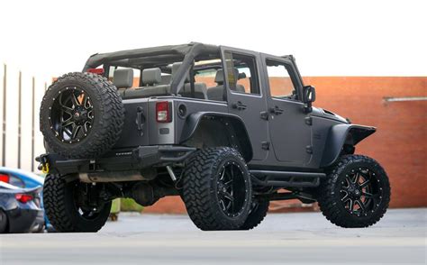 Jeep Wrangler wrapped in 3M Matte Dark Grey - Ultimate Car Wraps ...