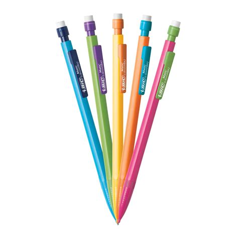 BIC MPLMFP241 Pencil Xtra Precision (Metallic Barrels), Fine Point (0.5 ...