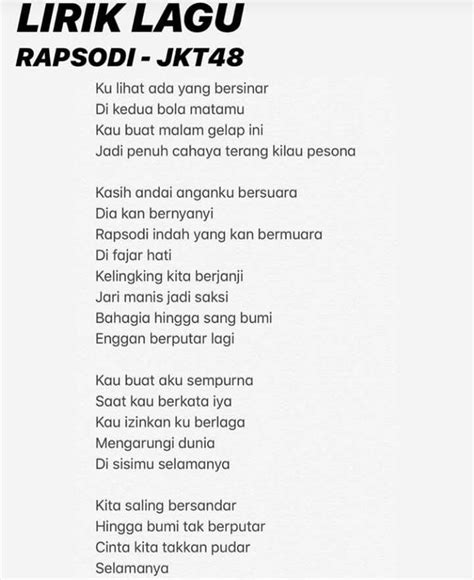 [AUDIO] JKT48 - Rapsodi (Original... - JKT48 Fanbase Madiun