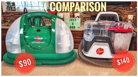 Bissell Little Green Cleaner 1400 VS HOOVER CleanSlate FH14051Carpet ...