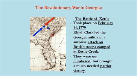 Battle of Kettle Creek • American Revolutionary War