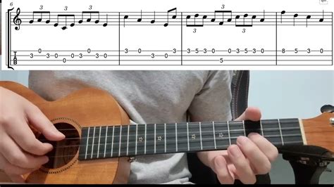 Spongebob SquarePants Theme Song - Easy Beginner Ukulele Tab With ...