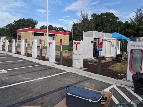 Tesla Supercharging Stations Under Construction In Lady Lake - Villages ...