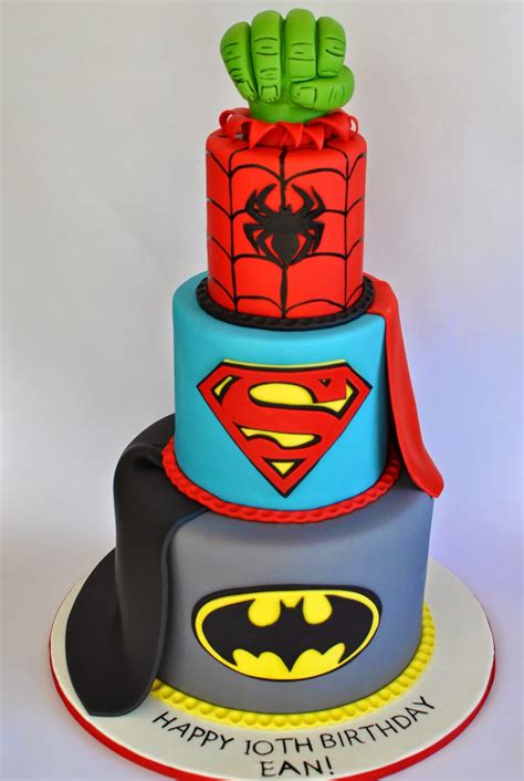 Hope's Sweet Cakes: Super Hero Cakes