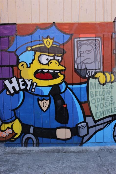 “Sprayfield”: hay un barrio lleno de grafiti de Los Simpson en CDMX ...