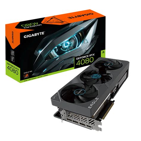 GIGABYTE GEFORCE RTX 4080 EAGLE 16GB GDDR6X 256BIT GRAPHICS CARD ...