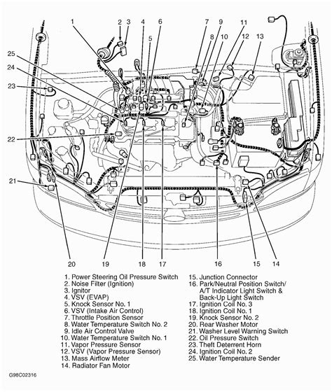 2004 Camry Engine Diagram