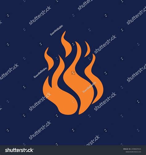 Fire Vector Illustration Fire Vector Symbol Stock Vector (Royalty Free ...