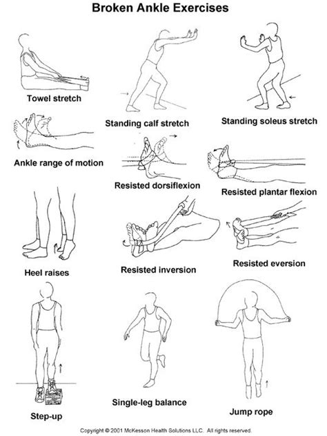 12 best Broken fibula exercises images on Pinterest