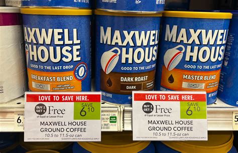 Maxwell House Coffee Just $1.05 Per Can At Publix - iHeartPublix