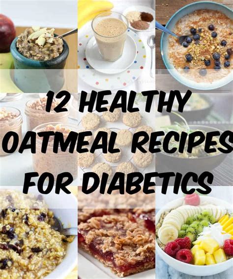 12 Healthy Oatmeal Recipes for People With Diabetes ...