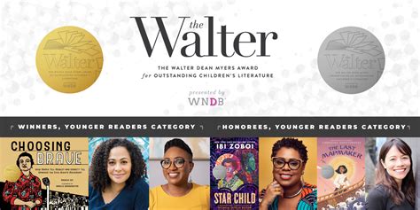 Countdown to the Walter Awards: The Younger Readers Category Winners ...