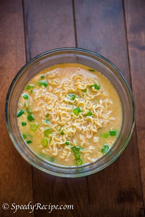 Egg Drop Ramen Microwave - speedyrecipe.com | Top ramen recipes, Easy ...