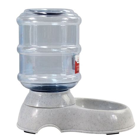 Automatic Pet Dog Cat Water Feeder With 3.5L Bottles Environmental ...