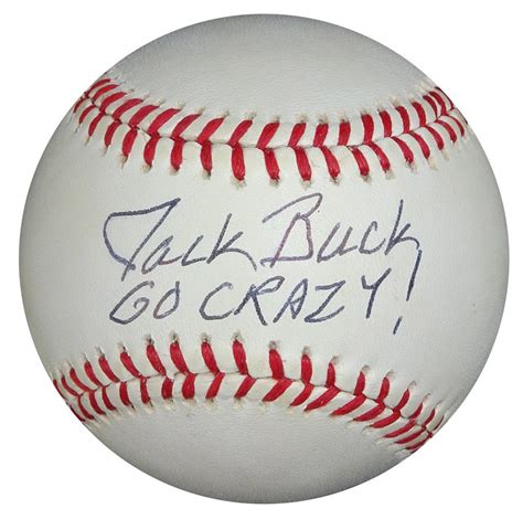 Baseball - Jack Buck - Images | PSA AutographFacts℠