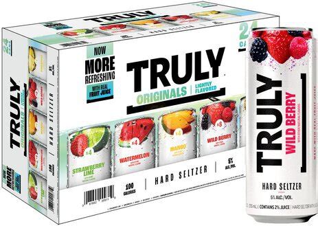 TRULY Hard Seltzer Variety Pack - Fusion, Pace, FL, Pace, FL