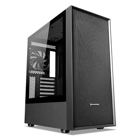 TECWARE NEXUS AIR TG ATX GAMING CASE – BLACK | MESH FRONT | TEMPERED ...