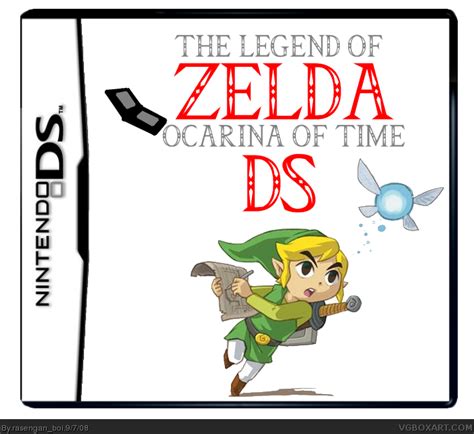 The Legend of Zelda: Ocarina of Time DS Nintendo DS Box Art Cover by ...