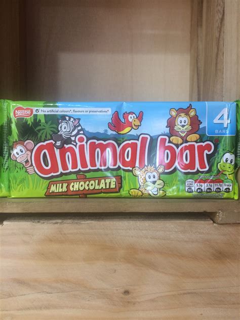 Nestle Animal Bar 4x Bars 76g & Low Price Foods Ltd