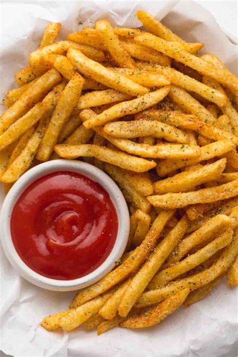 Season fresh or frozen fries using this delicious homemade french fry ...