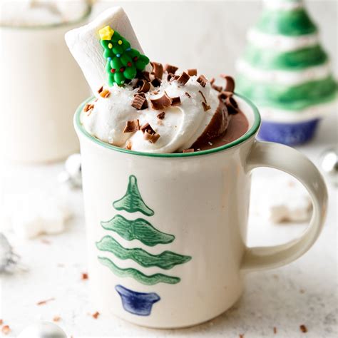 Christmas Hot Chocolate {Seriously Rich & Creamy Cocoa!} | PWWB