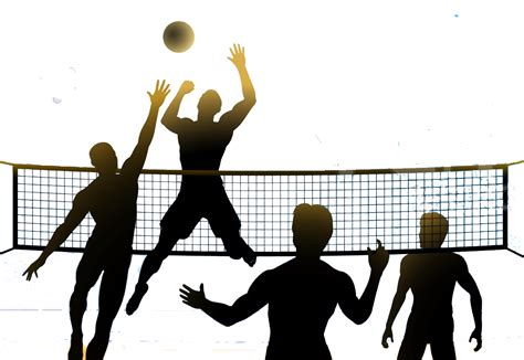 clip art volleyball - Clip Art Library