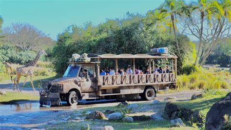 Kilimanjaro Safaris at Disney's Animal Kingdom 2022 Experience in 4K ...