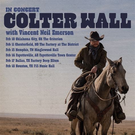 Colter Wall Tickets, 2023 Concert Tour Dates & Details | Bandsintown