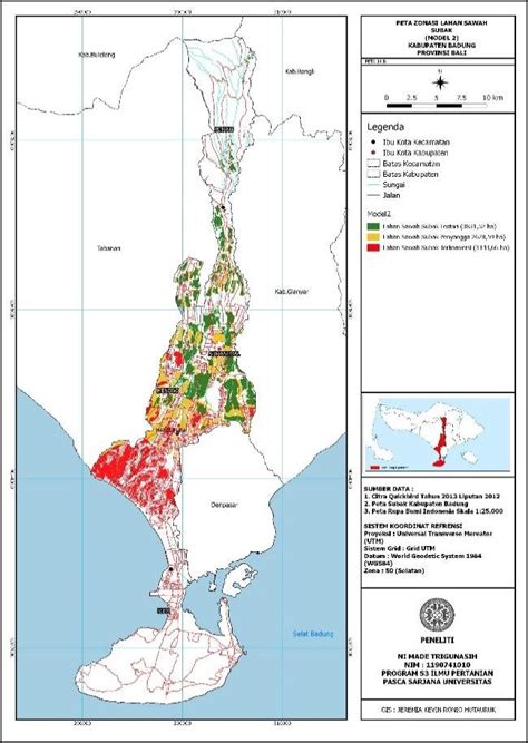 Model 1 Result for Badung Regency Figure 2. Model 2 Result for Badung ...