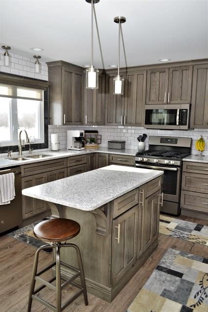 Valparaiso, IN. Haas Signature Collection. Hickory Driftwood Kitchen ...