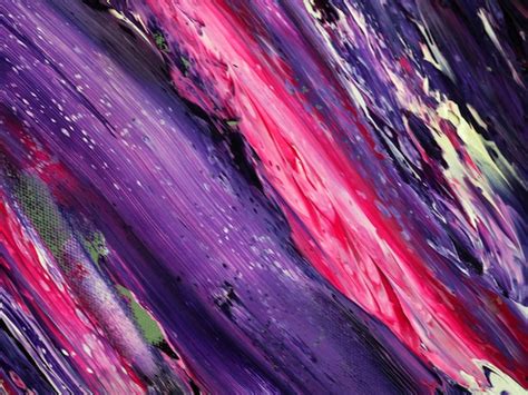 Premium Photo | Purple color oil paint abstract background