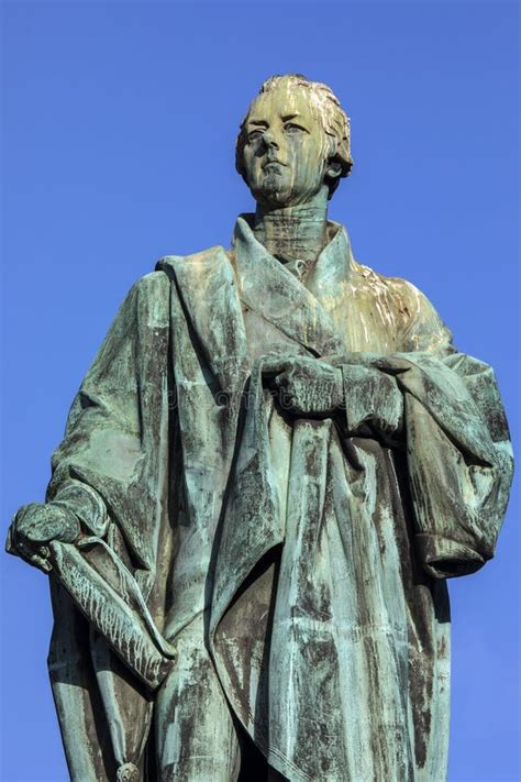 William Pitt the Younger Statue in Edinburgh, Scotland Editorial Image ...