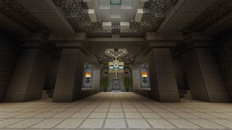 The interior of a castle I've been building : r/Minecraft