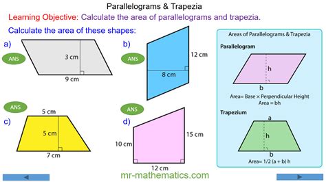 Area of a Trapezium Using Rectangles - Mr-Mathematics.com