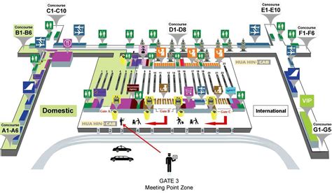 Airport map bangkok - Bangkok thailand airport map (Thailand)