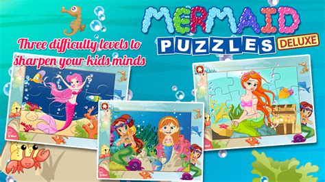 Mermaid Puzzles Deluxe : Amazon.co.uk: Apps & Games