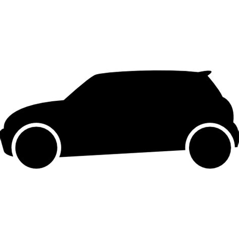 Black car side view - Free transport icons