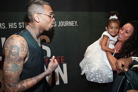 Chris Brown Brings Daughter Royalty to Documentary Premiere | Sandra Rose