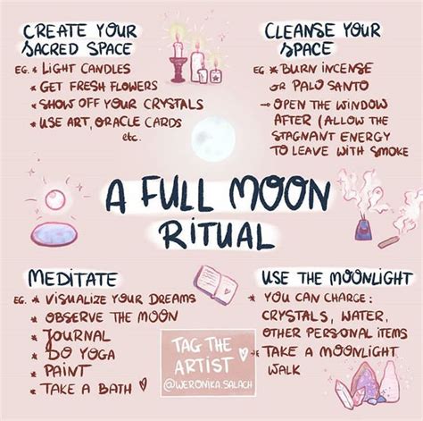 A full moon ritual to bring spiritual self-healing. | Wiccan witch ...