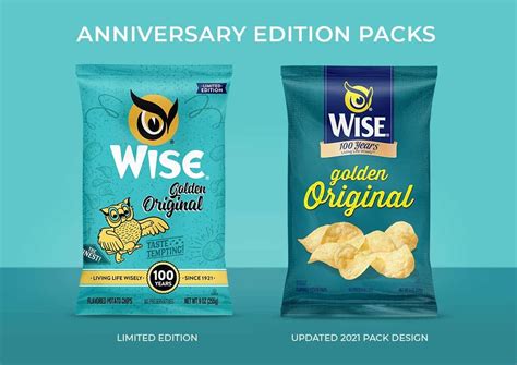 Wise Snacks. Retro Pack | Packaging Design | Imaginity